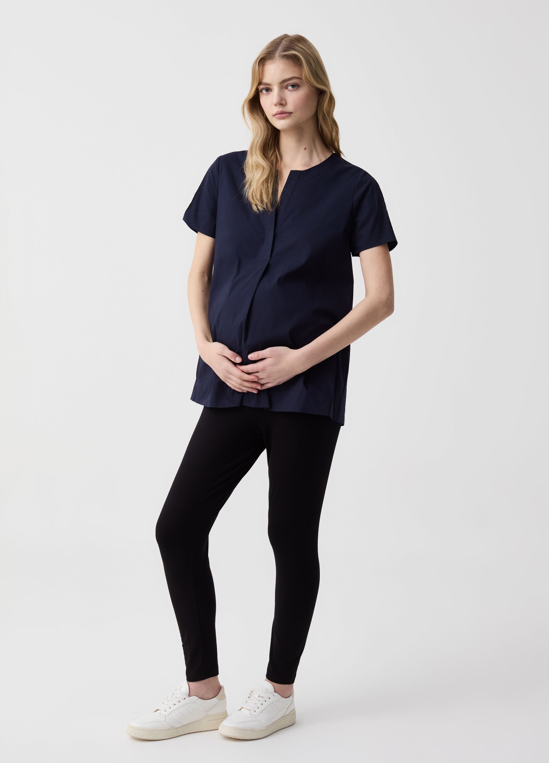 Maternity leggings in FSC® viscose