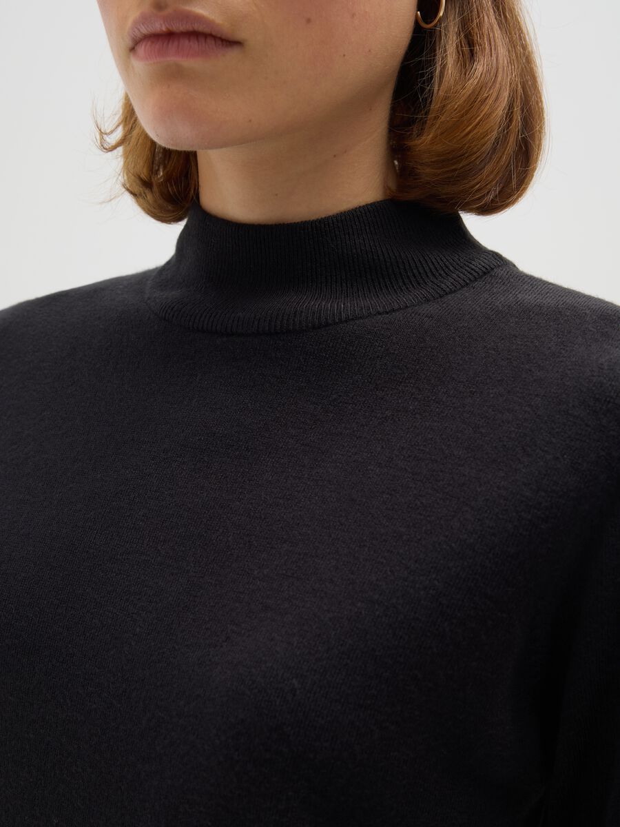 Black Turtle Neck Jumper_3