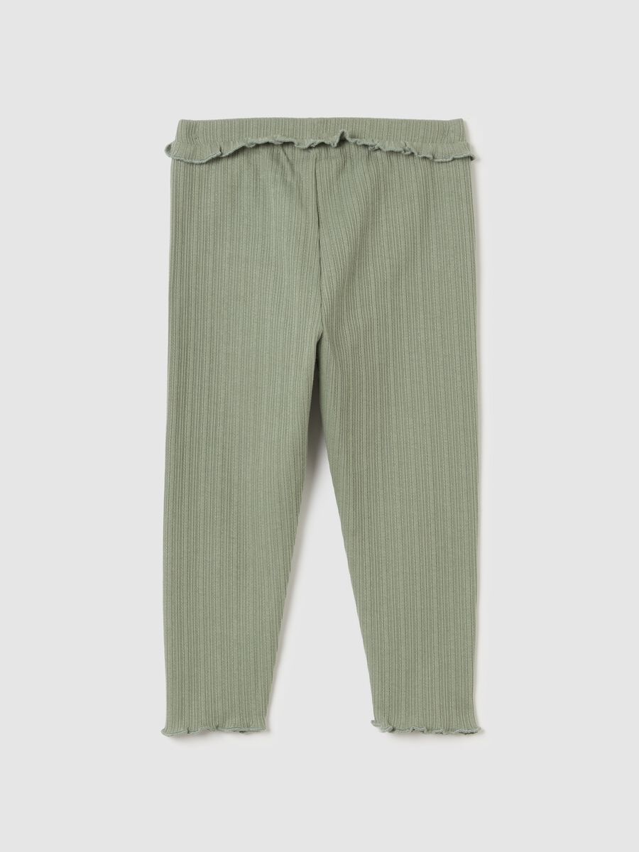 Leggings with jacquard weave_1
