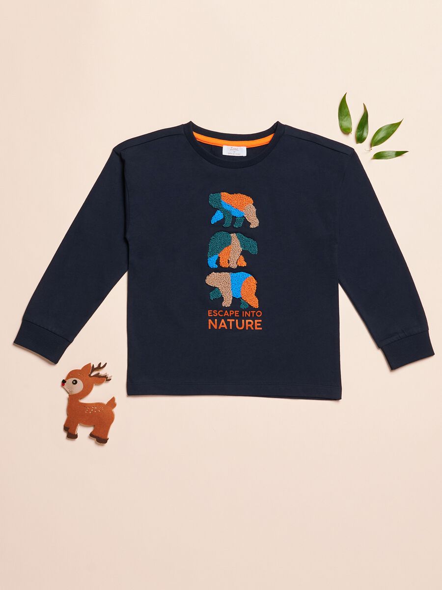 T-shirt with terry embroidery_0