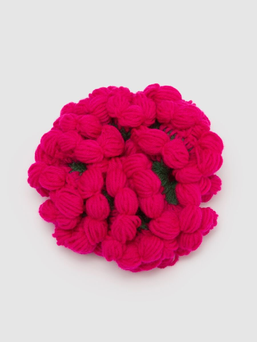 Multicolour pure wool hairband_3