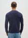 Blue Pure Cotton Regular Fit T-shirt_2