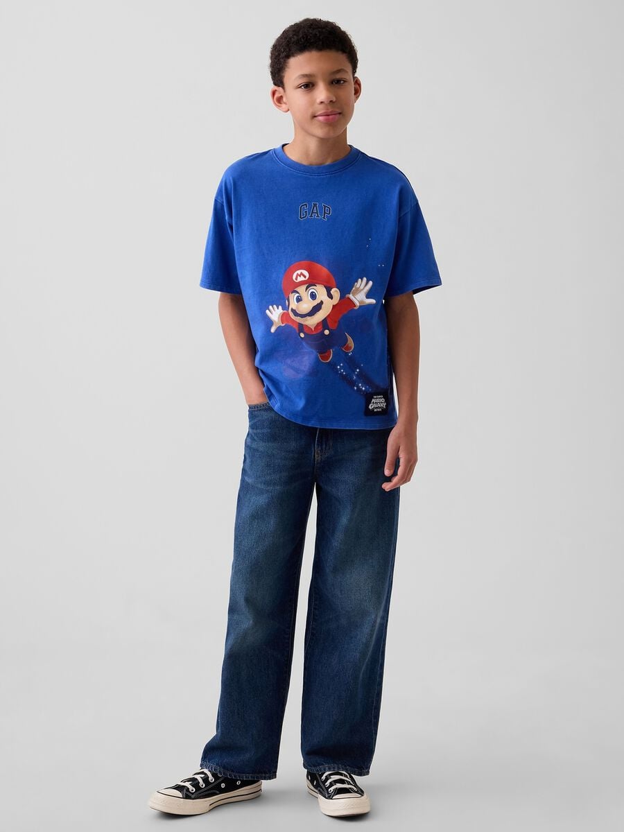 Super Mario Nintendo short-sleeve pure cotton T-shirt_3