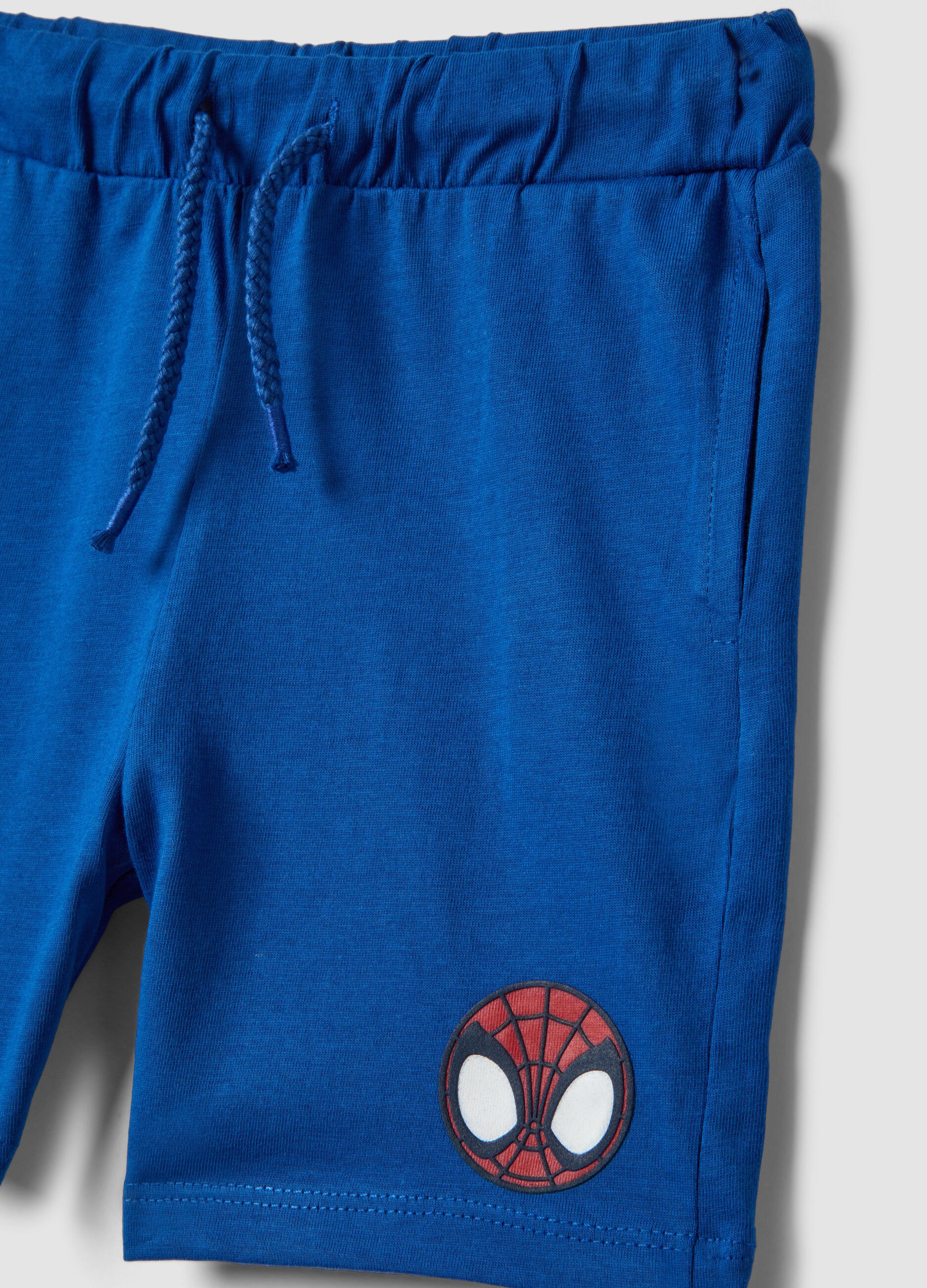 Boys&rsquo; multicolour pure cotton set with Spider-Man prints