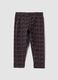 Leggings neri in cotone organico elasticizzato slim fit per bimba_0