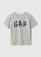 T-shirt in puro cotone con logo GAP_0