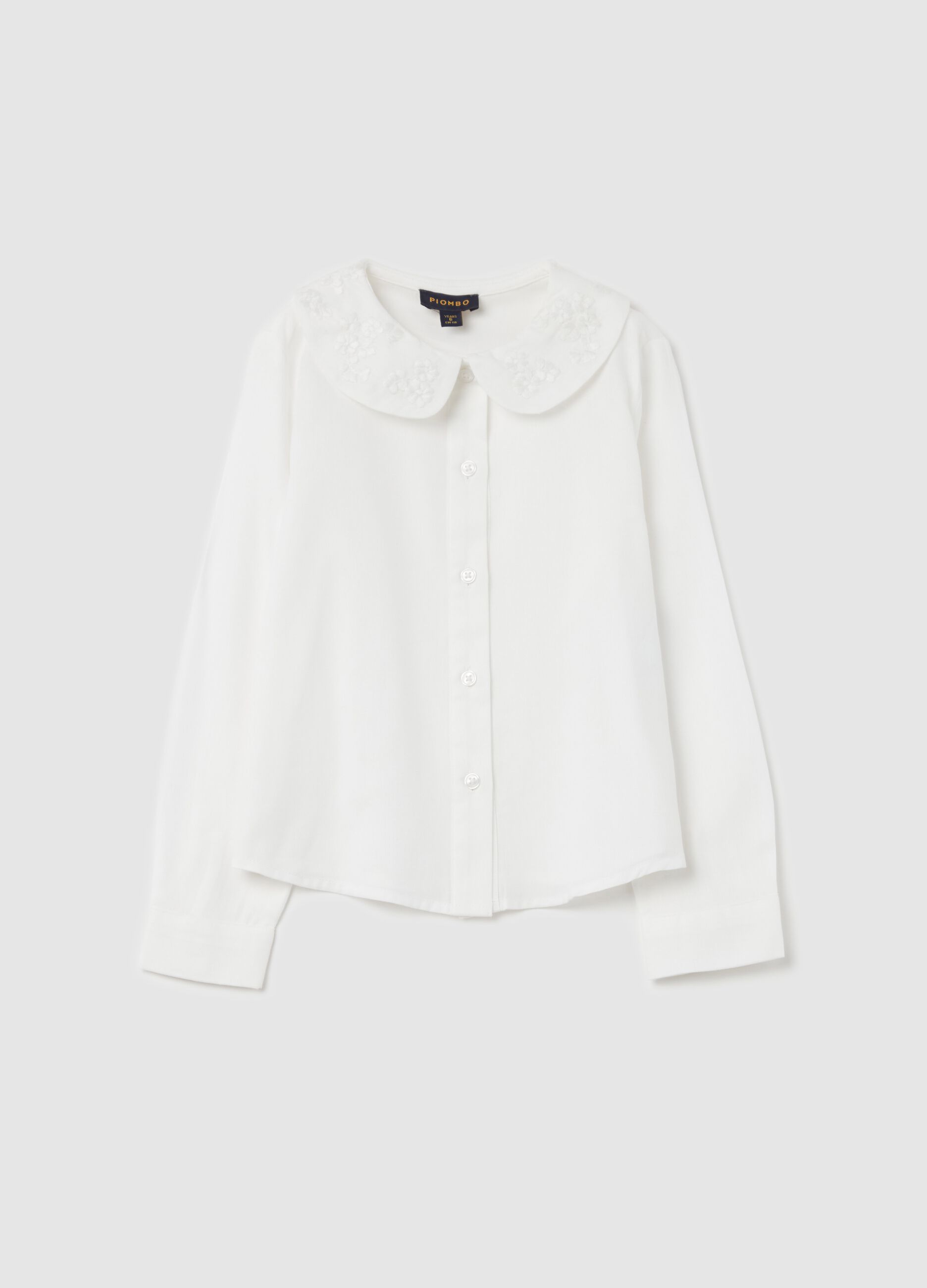 Camicia bianca bambina ovs on sale