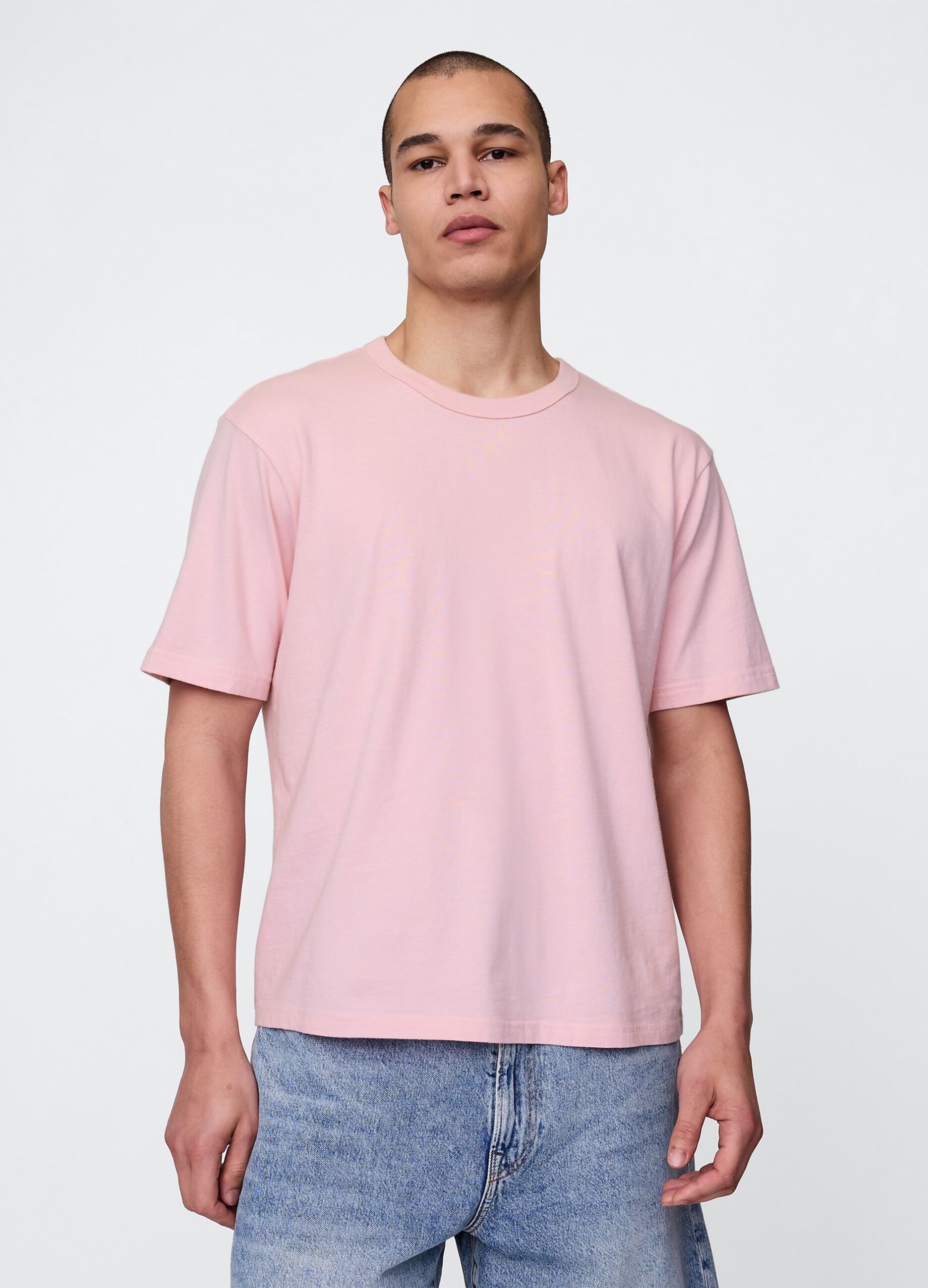Pink pure cotton t-shirt