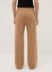 Pantaloni in misto cotone marroni regular fit_2