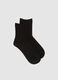 Black Short Elasticated Socks_0