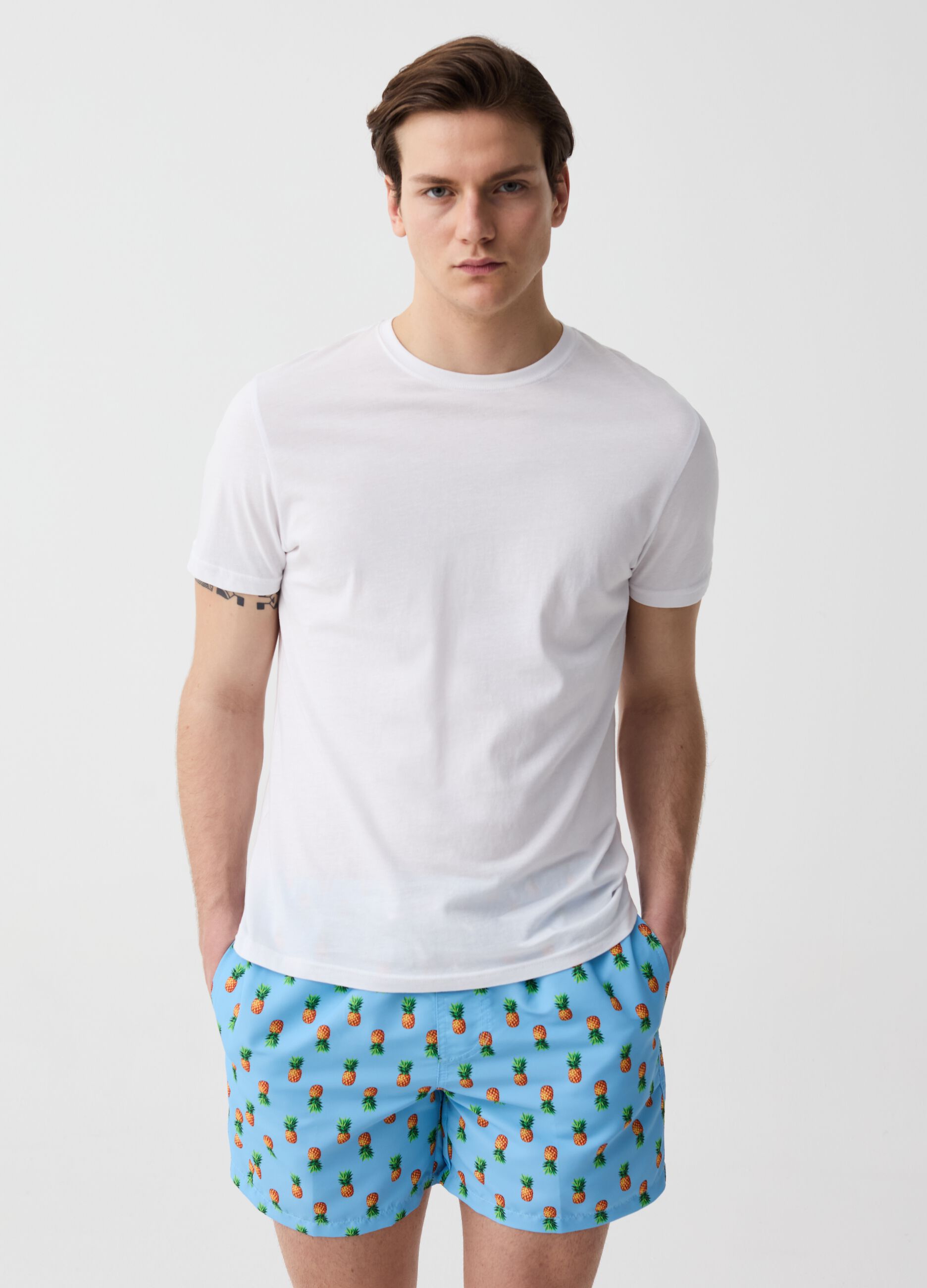 Ovs Costume boxer con stampa mini ananas