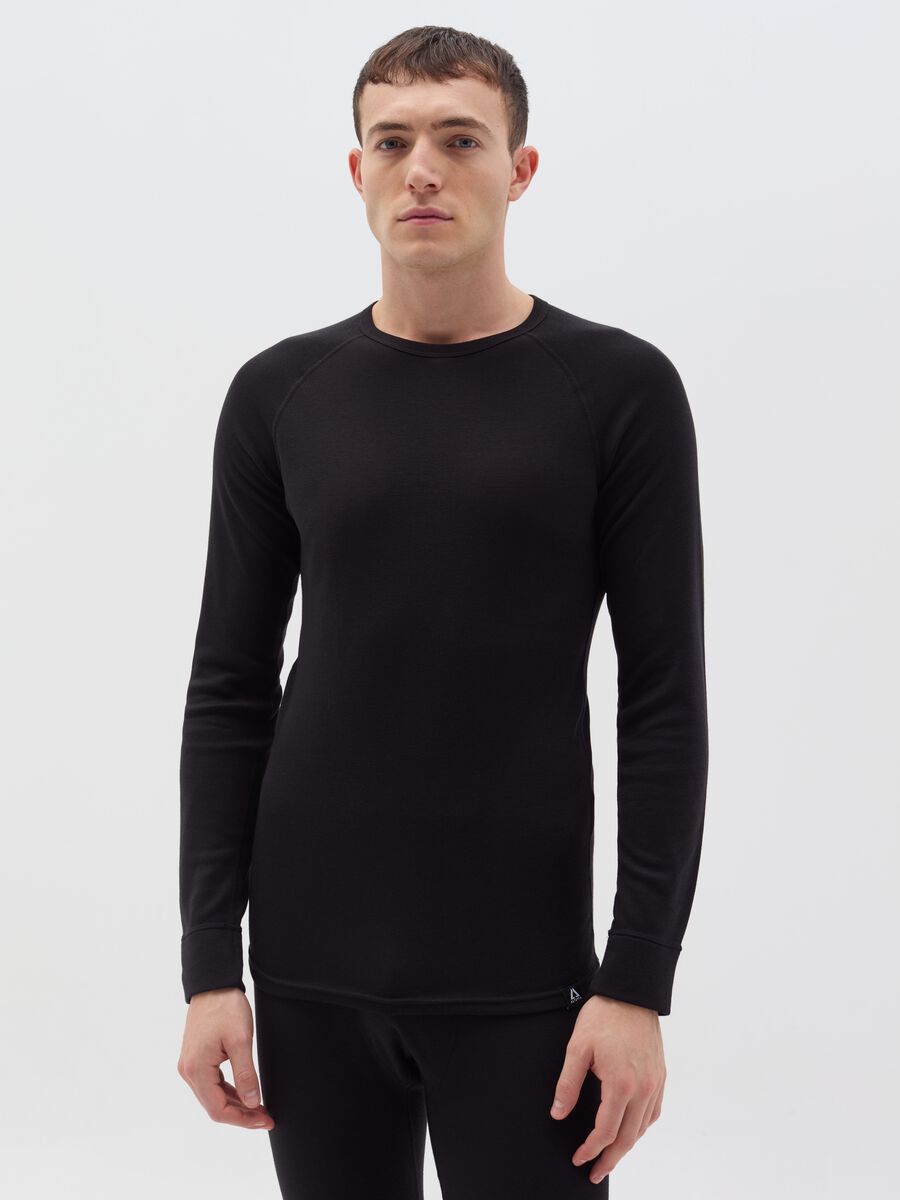 Altavia by Deborah Compagnoni thermal T-shirt with long sleeves_0