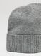 Grey Stretch Fabric Beanie_2