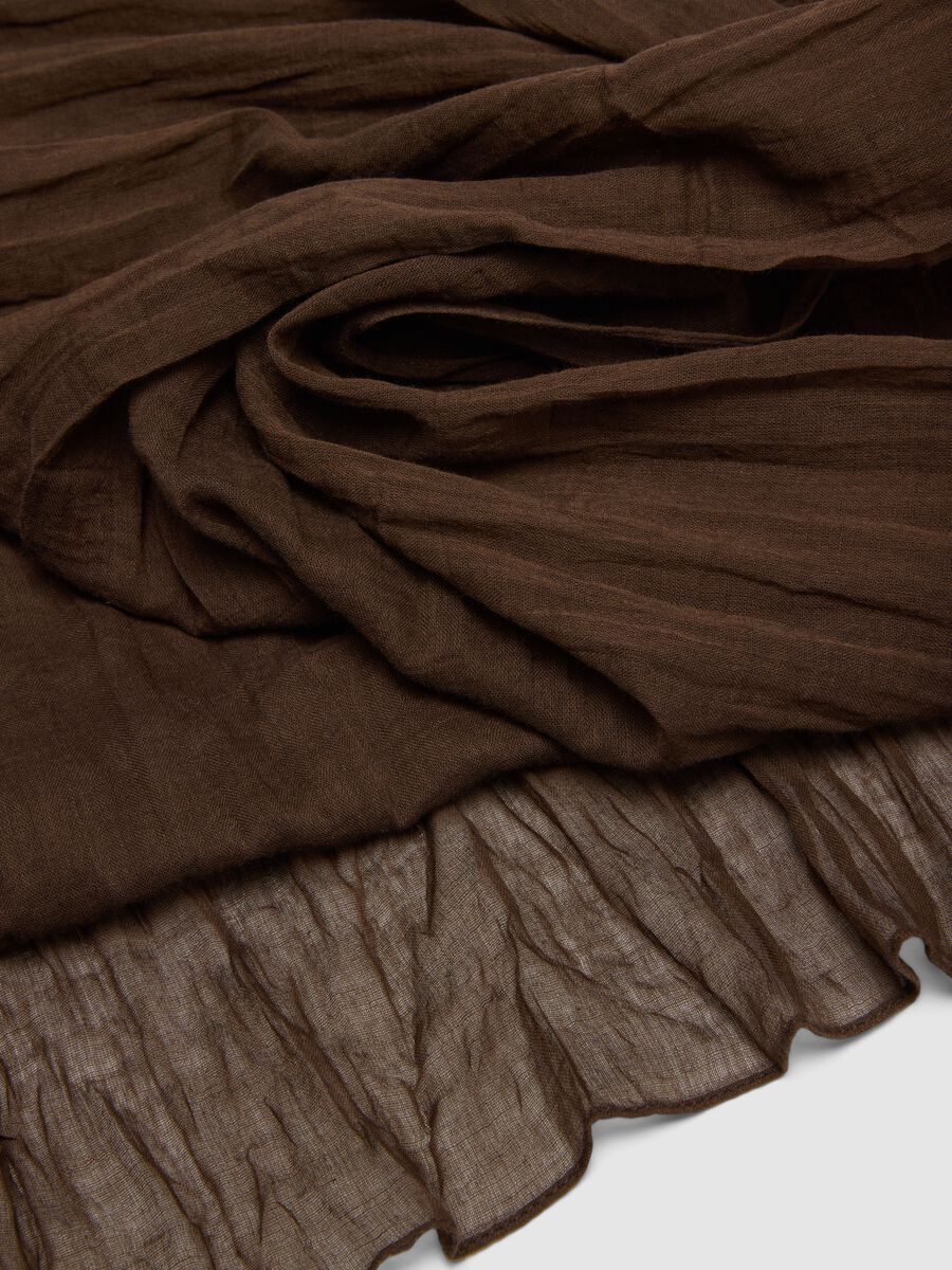 Pure Cotton Brown Scarf_2