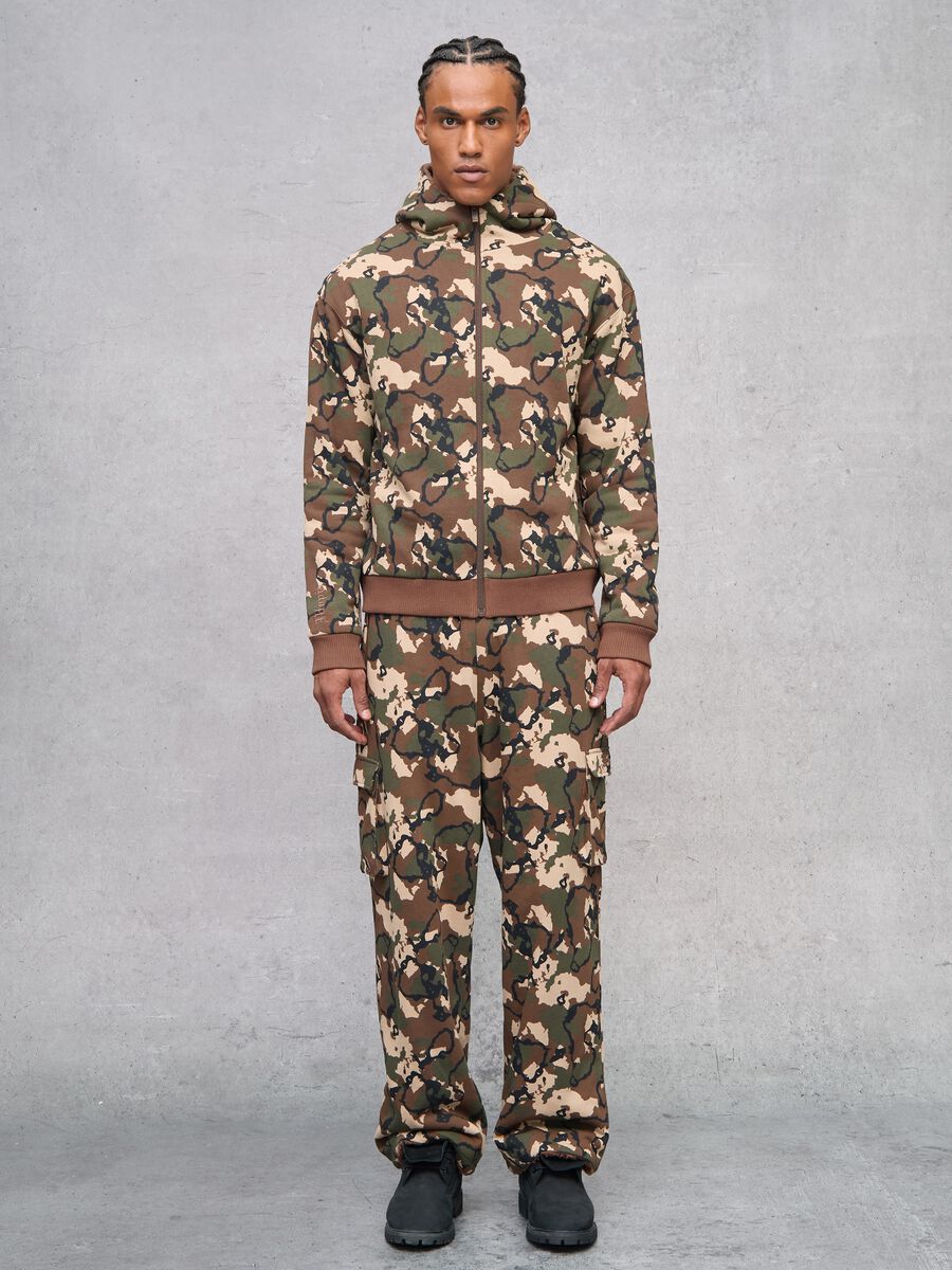 Reversible Camouflage Teddy Full-Zip Hoodie_2