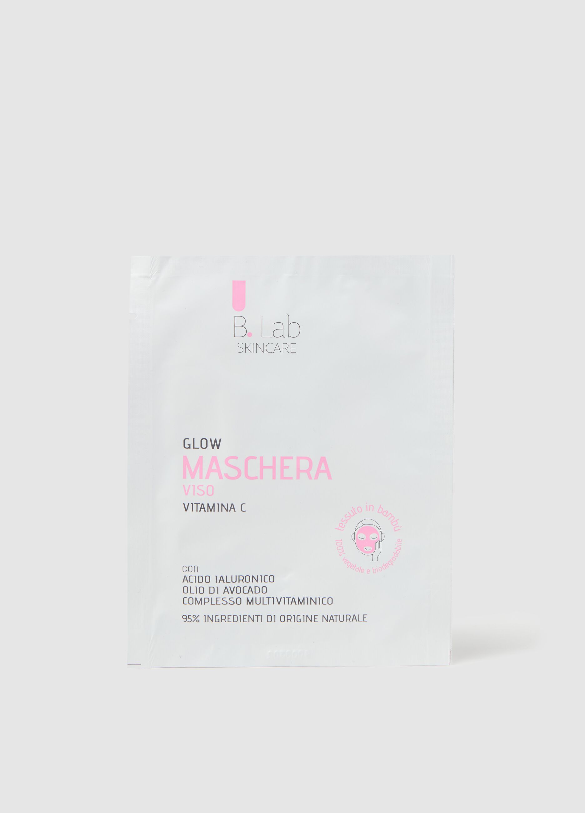 Glow fabric mask