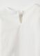 Pure cotton white regular fit t-shirt for girls_3