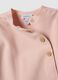 Pink cotton baby girl sleepsuit with perfect fit_2