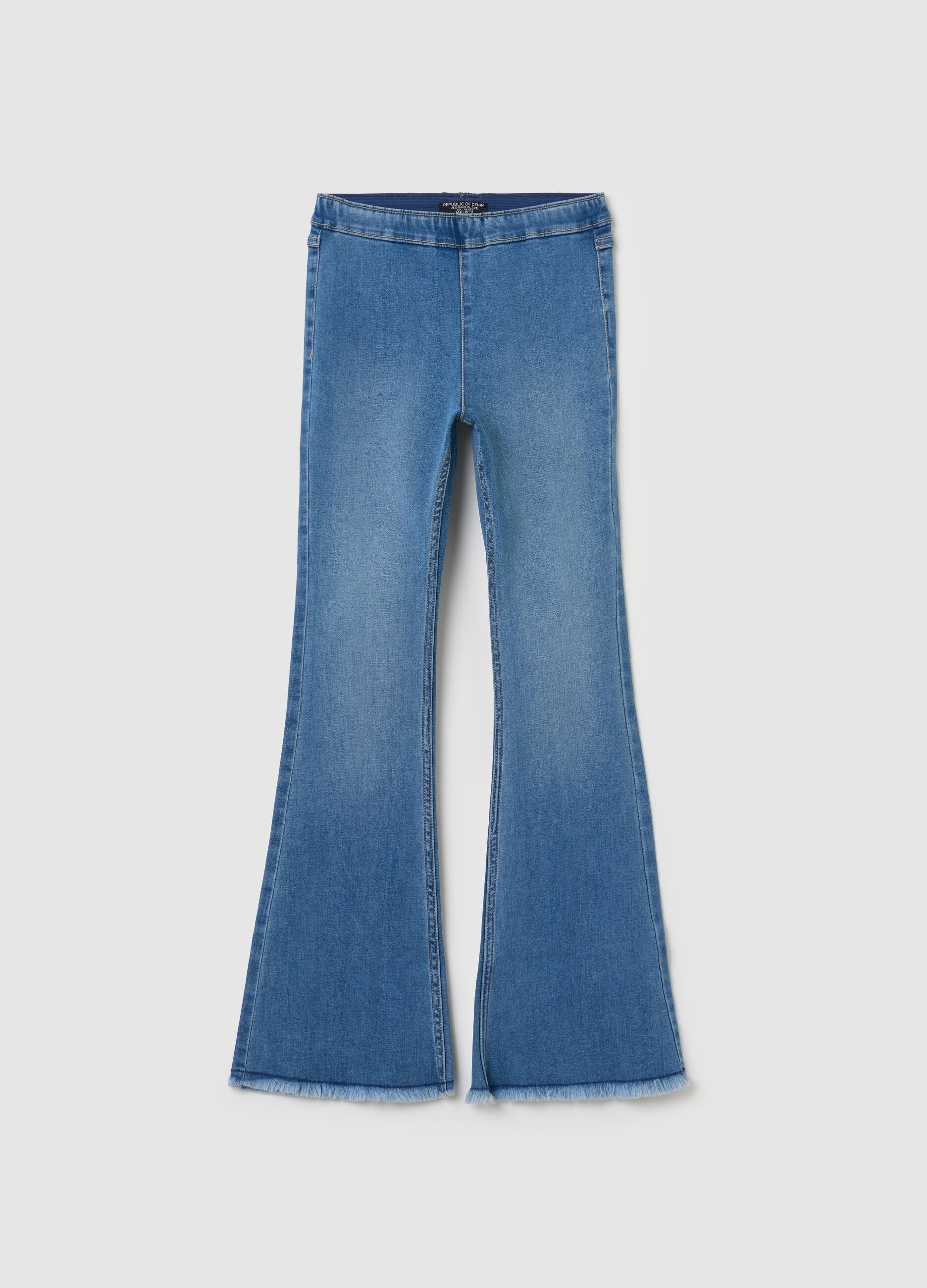 Flare-fit jeggings