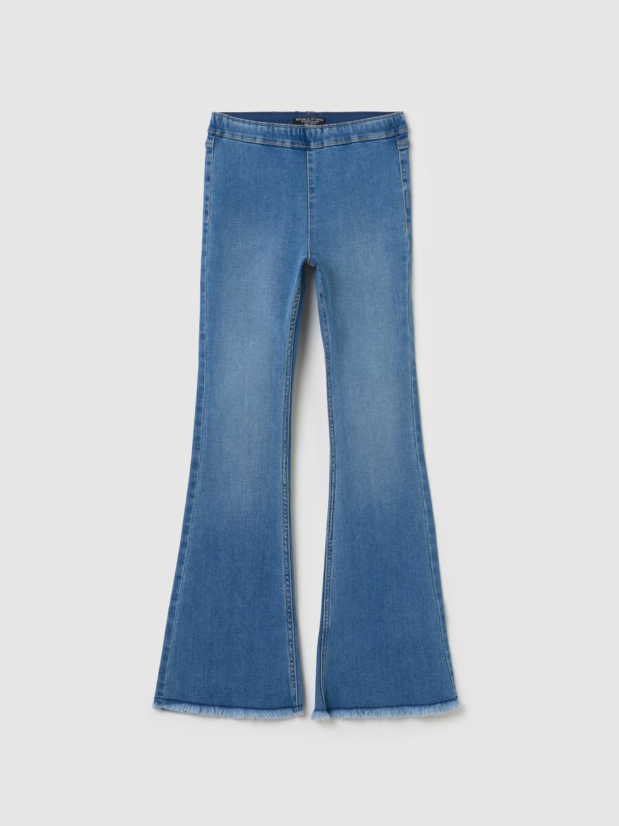 Flare-fit jeggings_0