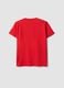 Red pure cotton T-shirt with Hello Kitty print_2