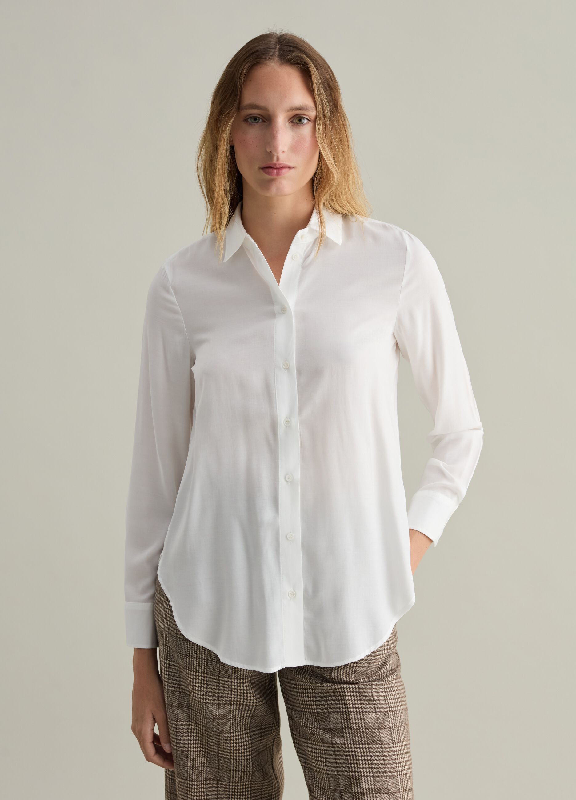 Camicie e Bluse Donna Bianco OVS