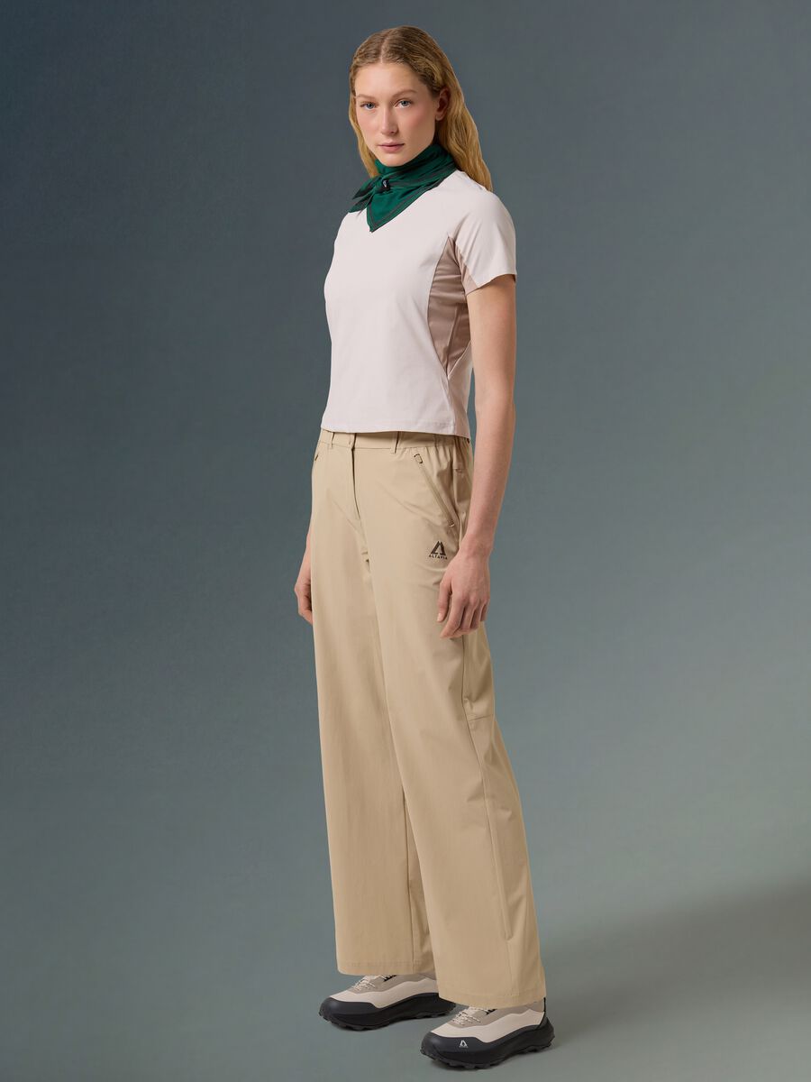 T-shirt tecnica con inserti in mesh ALTAVIA WITH DEBORAH COMPAGNONI_0