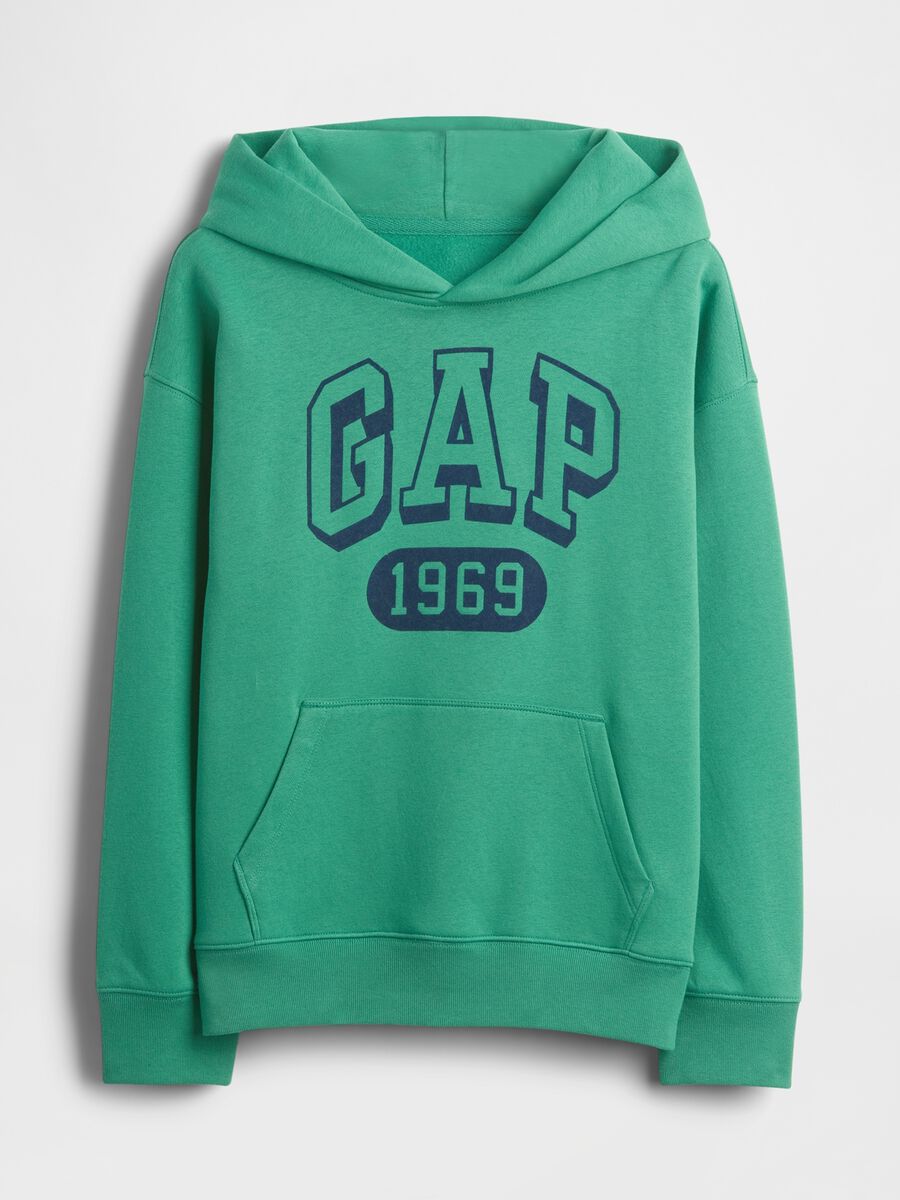 Green hoodie for kids_3