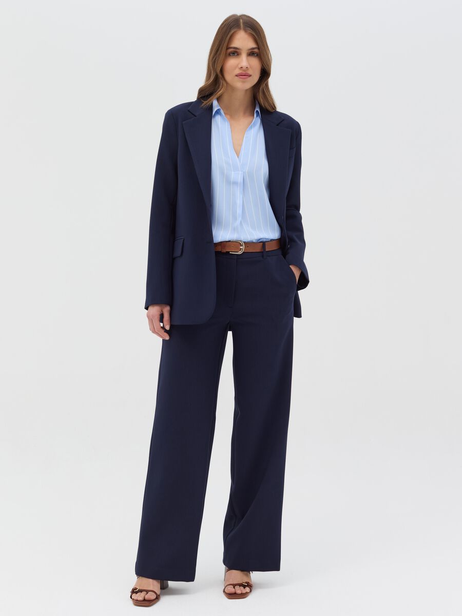 Straight-fit trousers_0