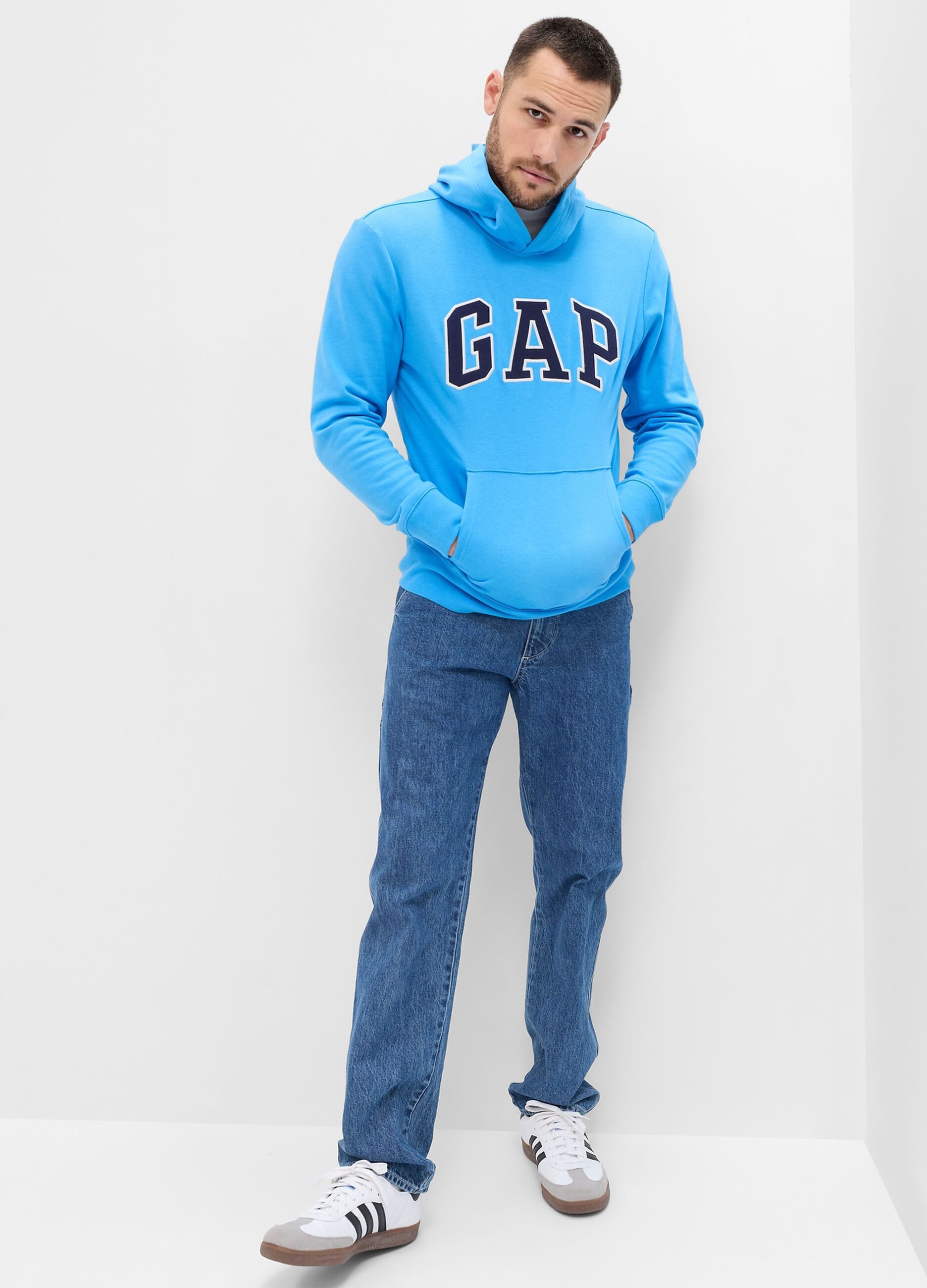 Ovs Felpa con cappuccio e patch logo