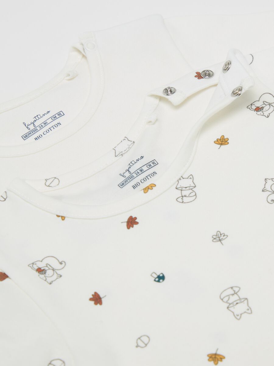 Bipack body in cotone bio con stampa _2