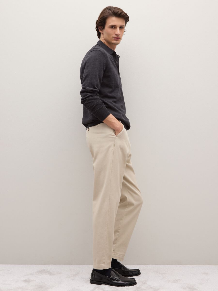 Black Merino Wool Sweater_1