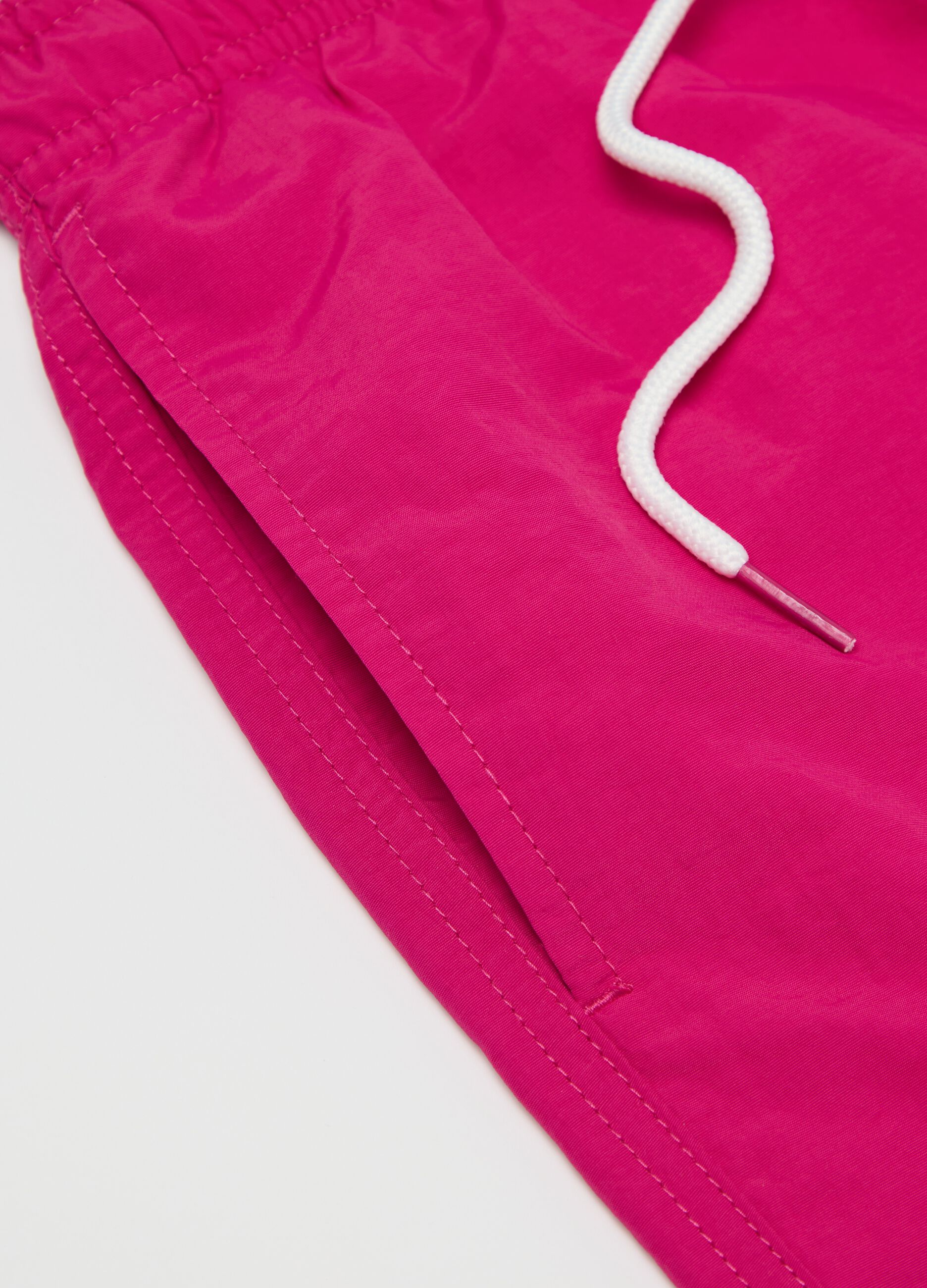Men's short fuchsia boxer with drawstring OVS