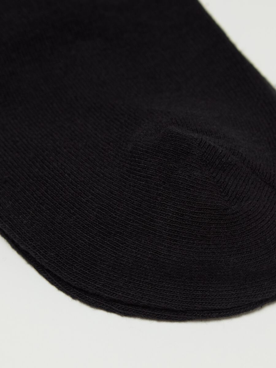 Three-pair pack long socks in organic cotton_2