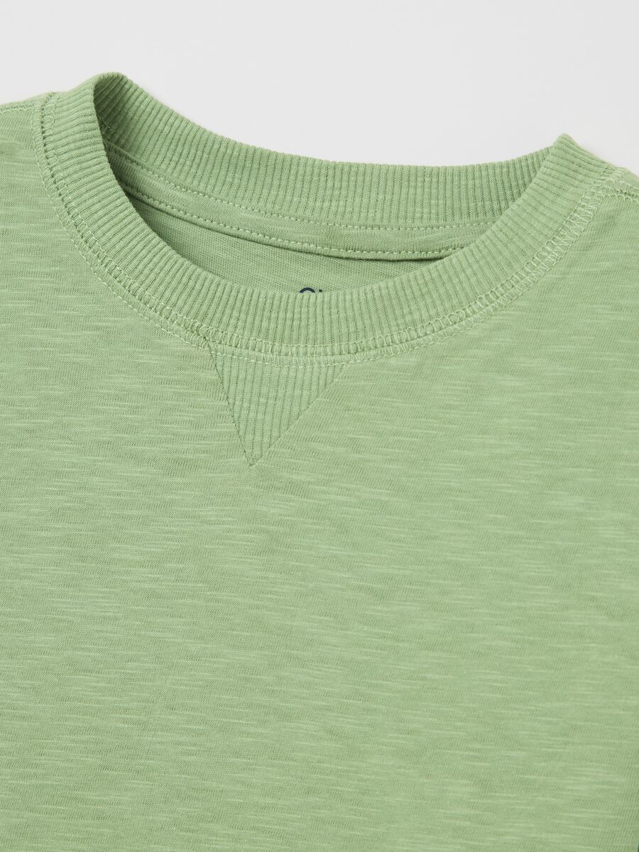 Cotton T-shirt with round neck_2