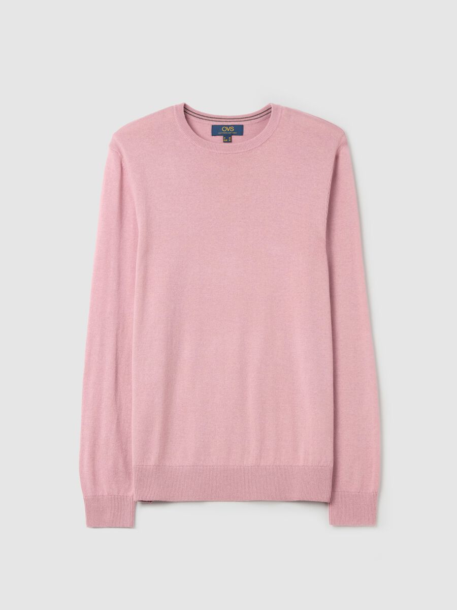 Round neck pullover_4