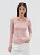 Long-sleeved T-shirt in stretch viscose_1