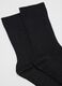 Two-pack black stretchy cotton mix socks_1