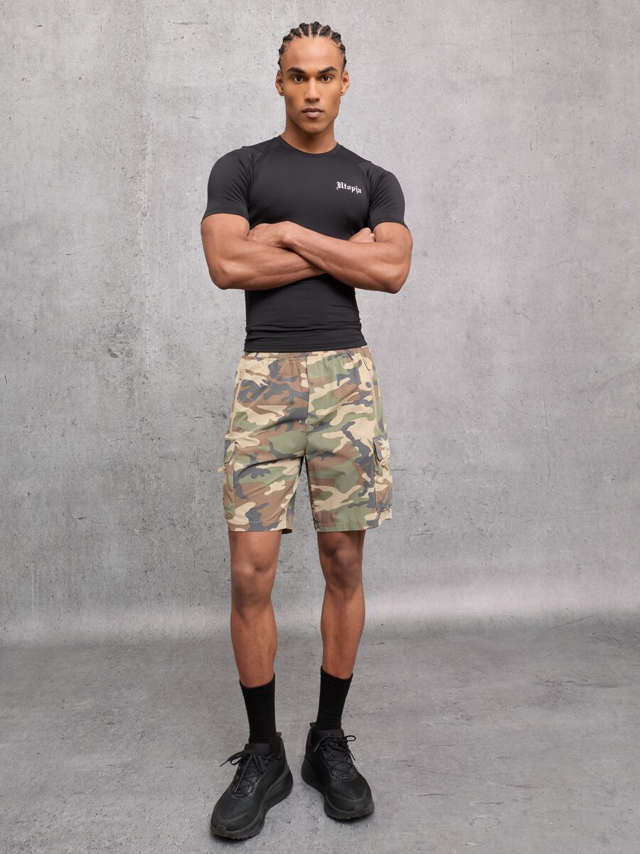Technical Cargo Shorts Camo_3