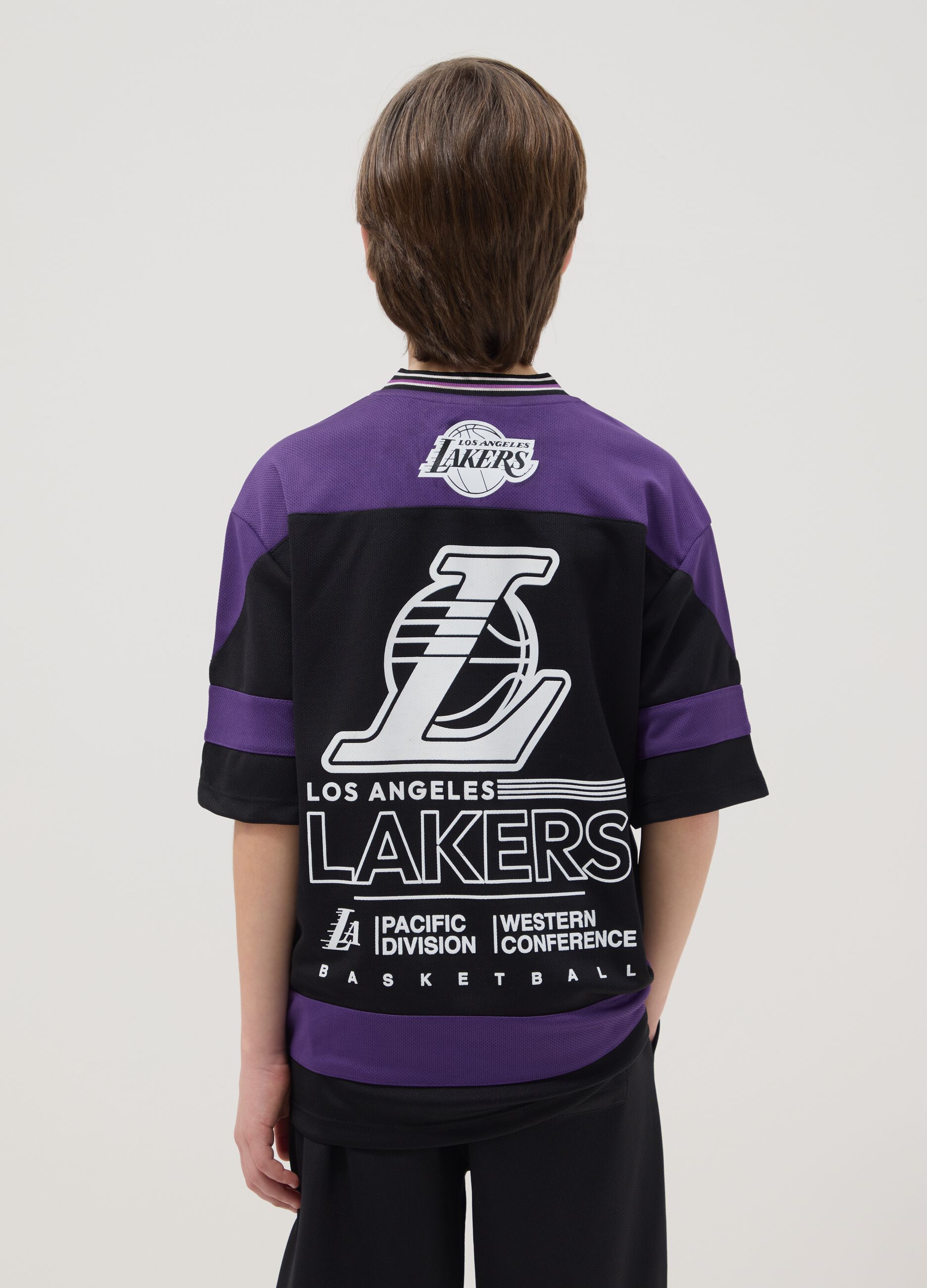 Oversized Multicolour Kids' T-shirt Los Angeles Lakers