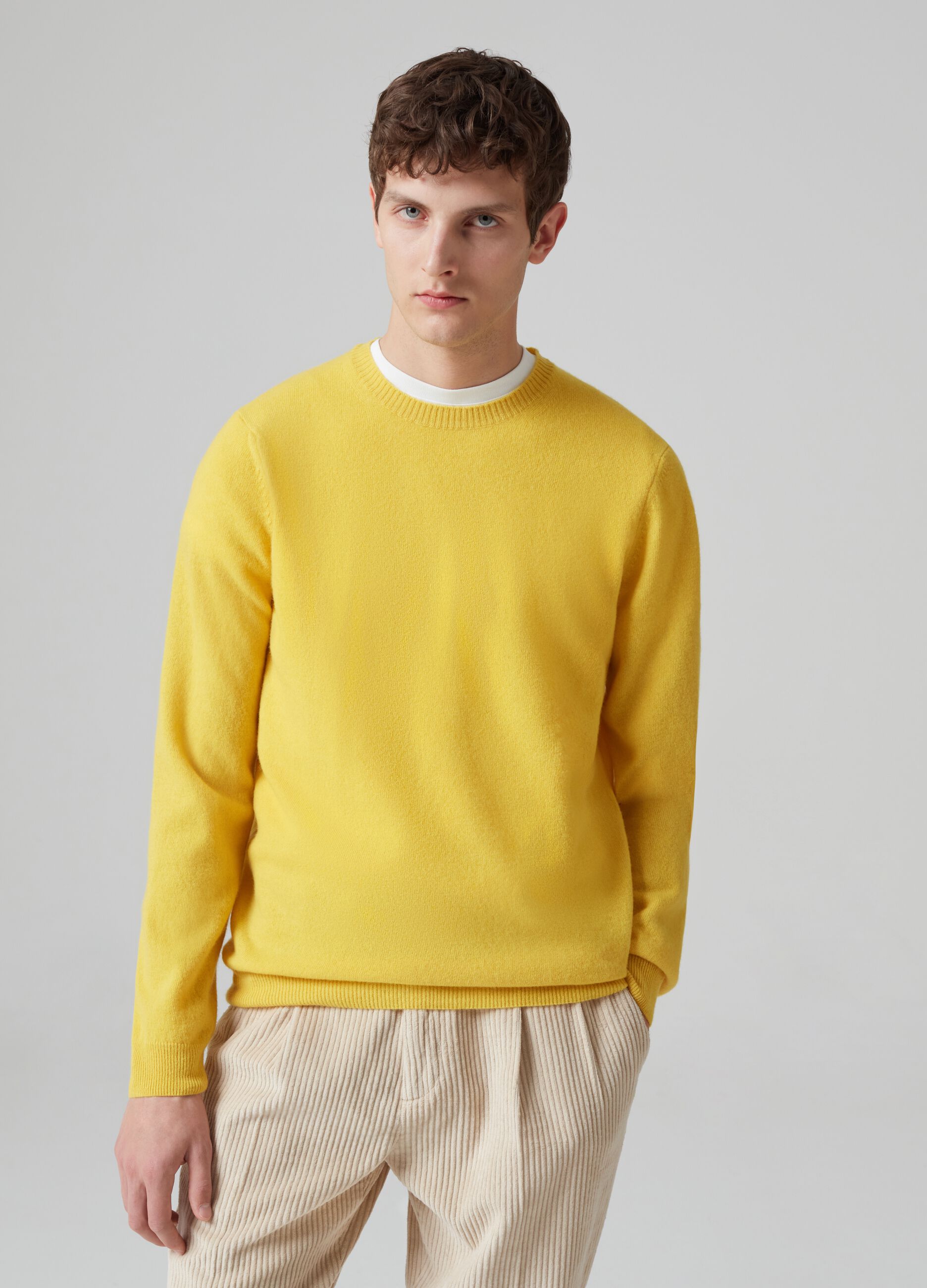 Maglione 2025 giallo uomo