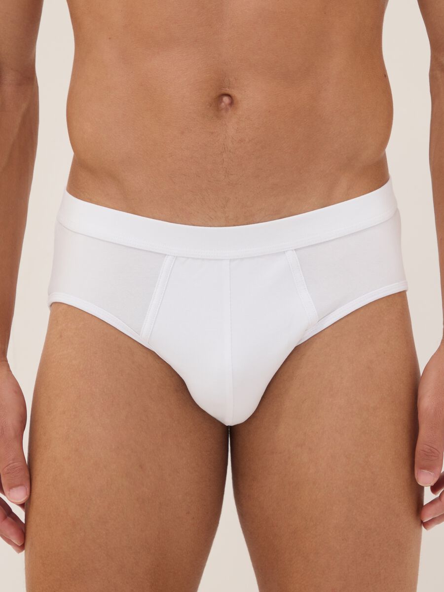 2-pack of white stretch Supima cotton briefs_1