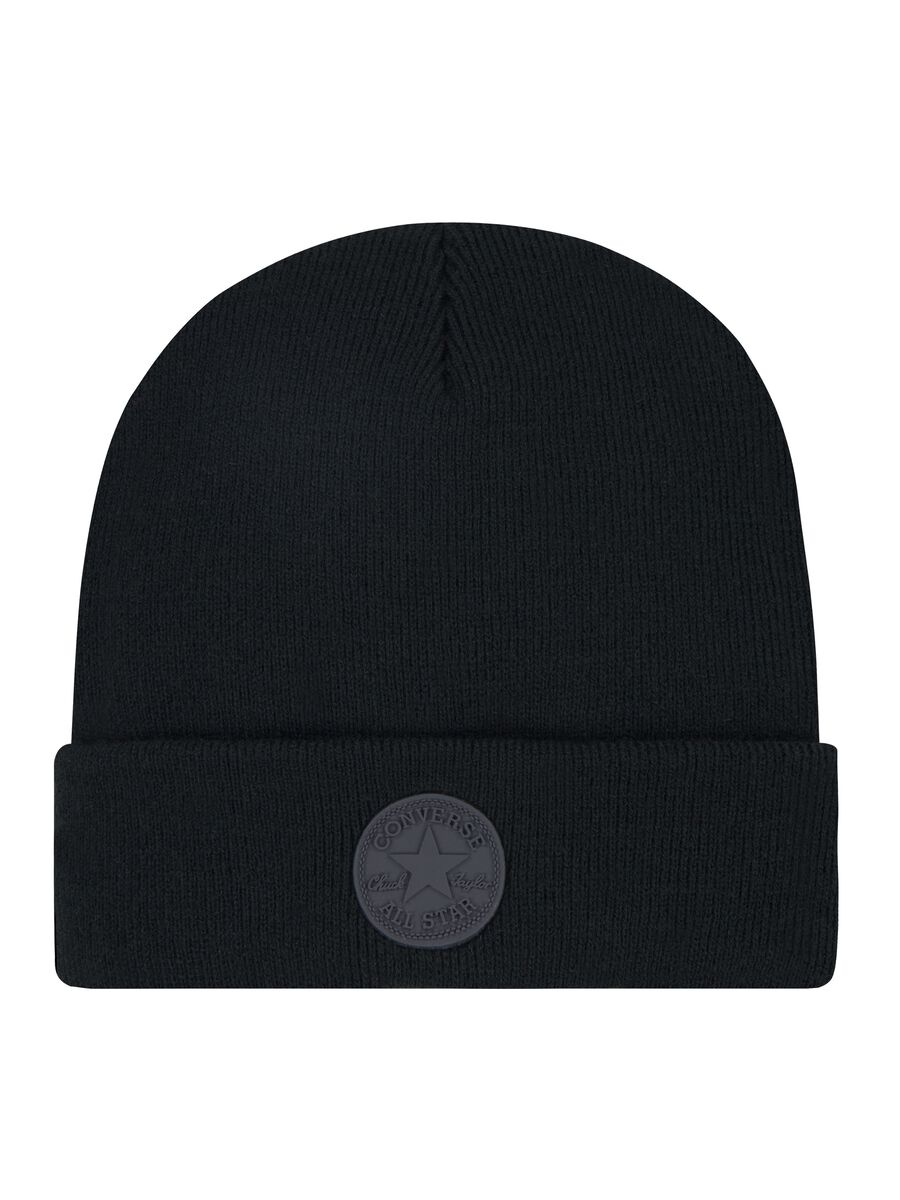 Berretto con risvolto e patch logo Chuck Patch_0