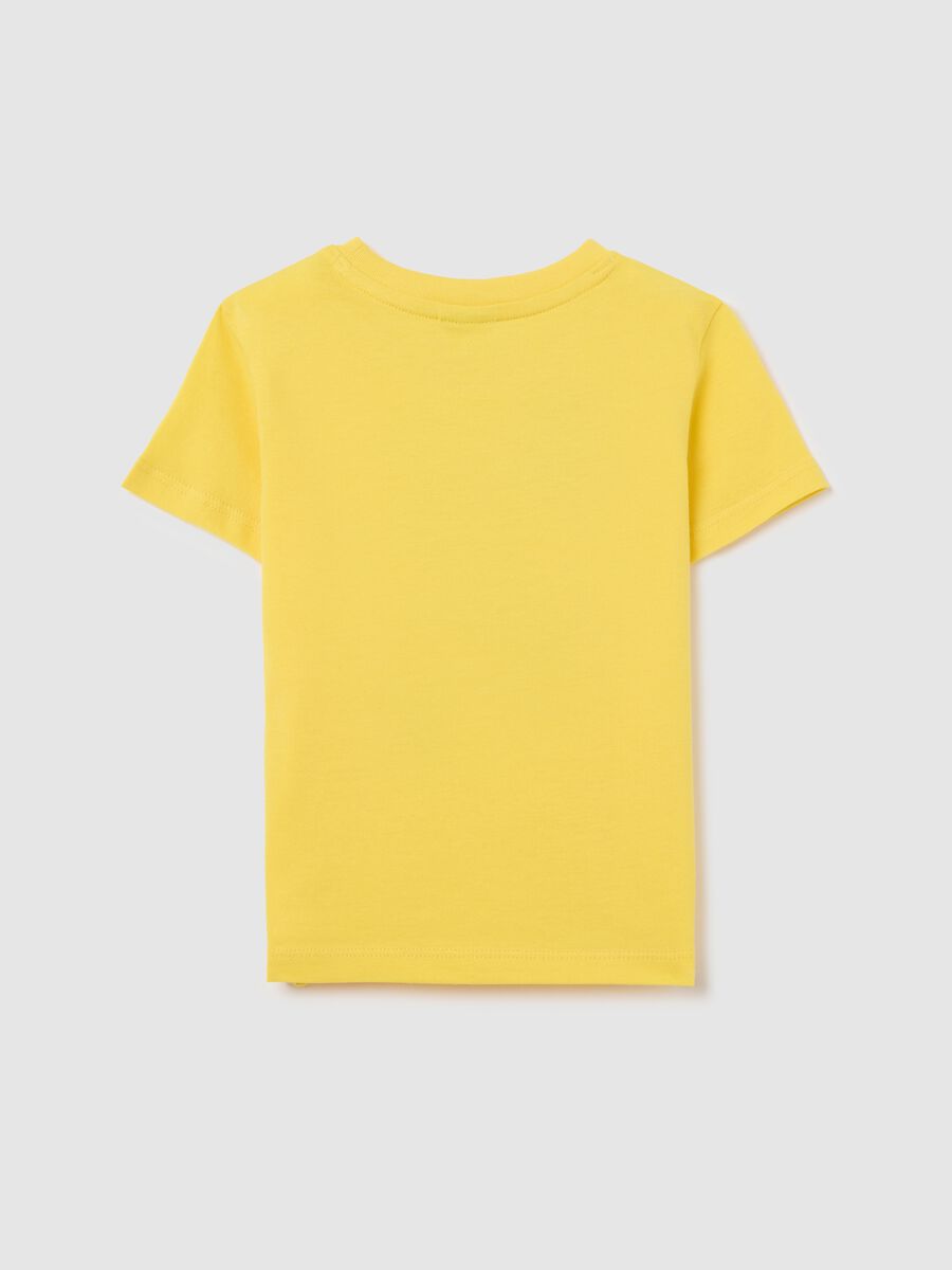 Cotton T-shirt with print_1