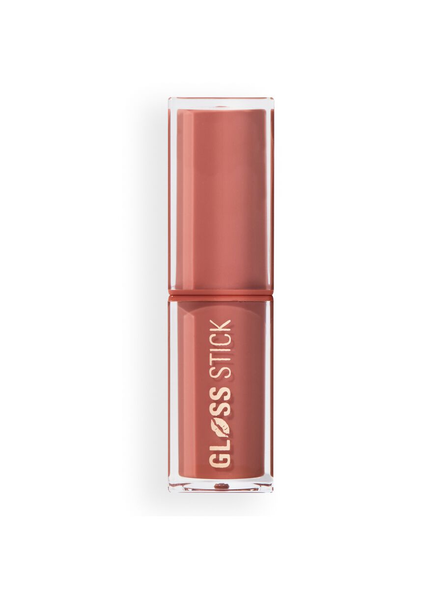 Revolution Pout Lip Gloss Stick Toffee Nude_0