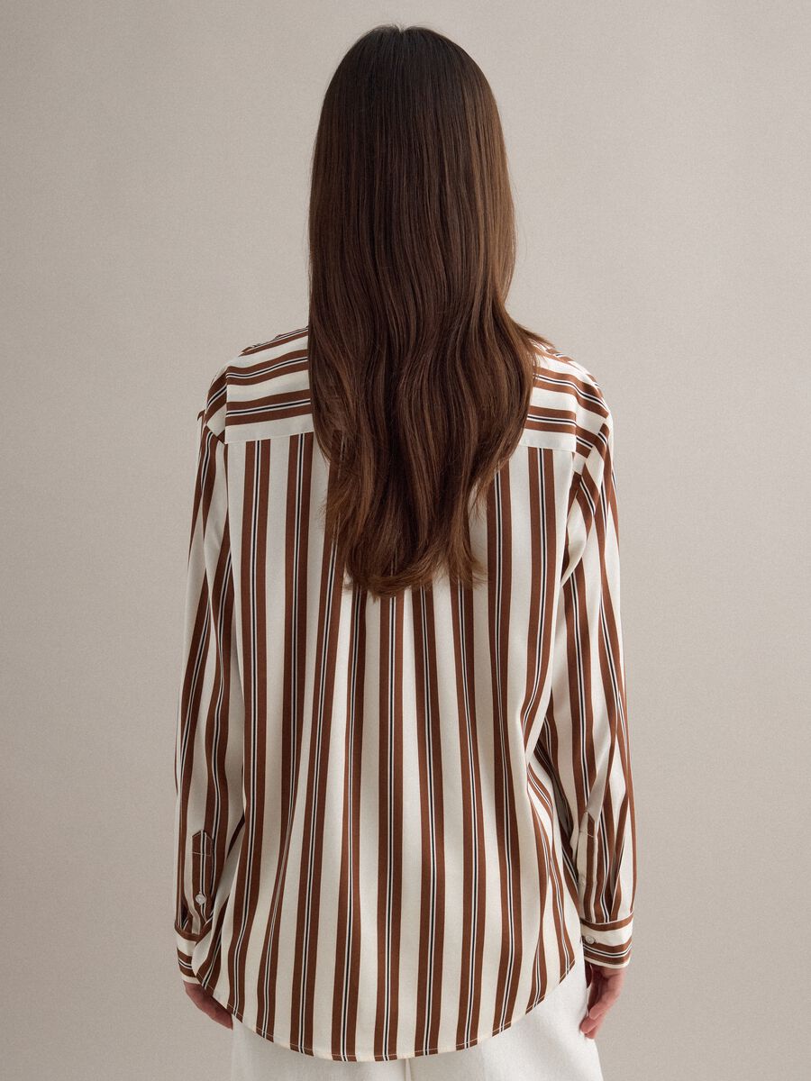 Multicolor Striped Long-sleeve Regular Fit Shirt_2