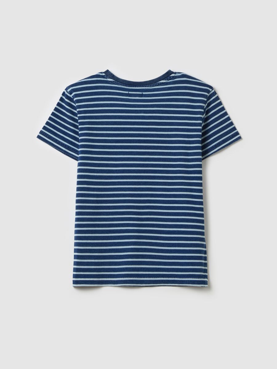 T-shirt with striped pattern_1