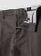 Grey regular tapered-fit stretch cotton twill chinos_1