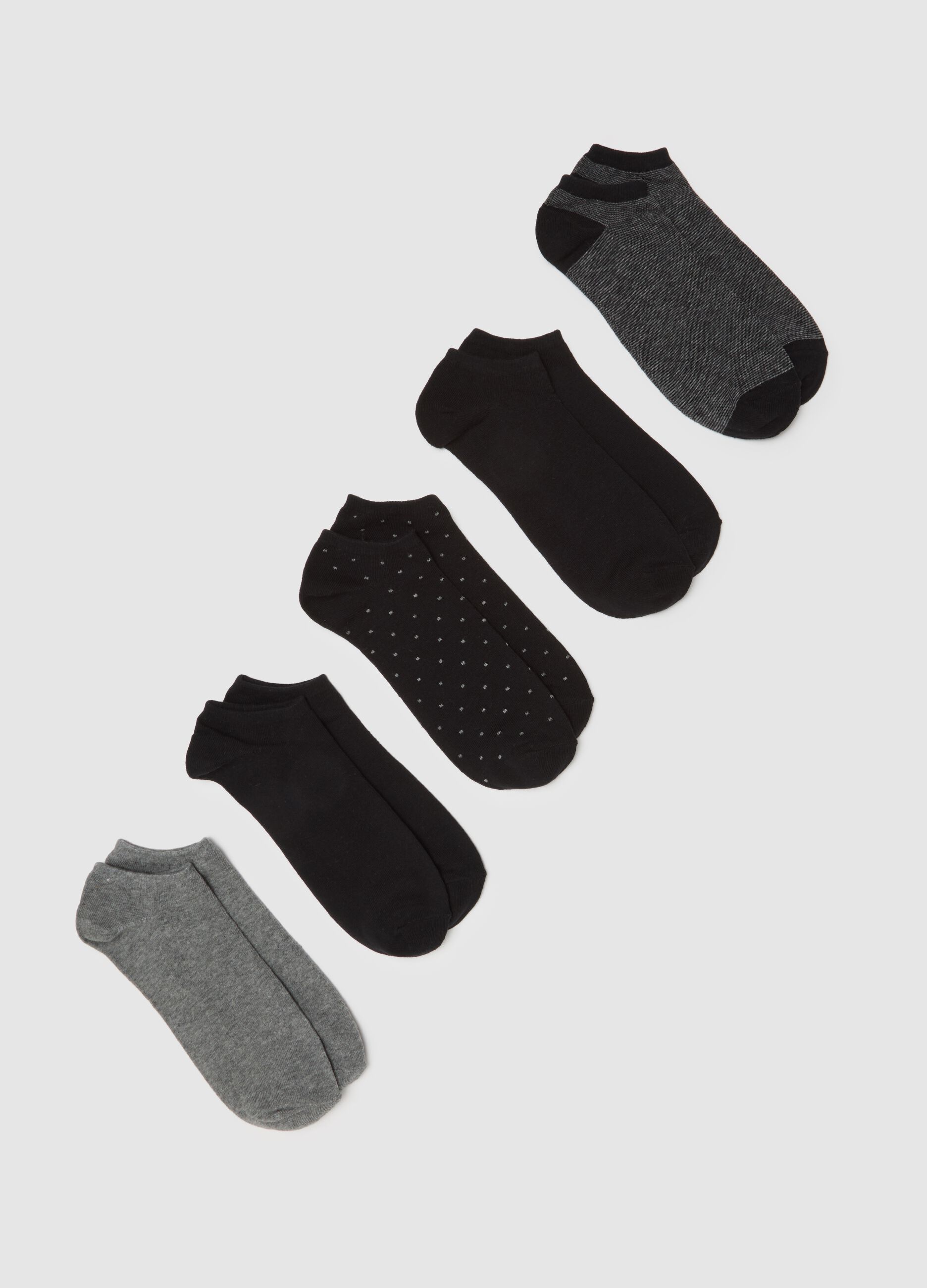 Multipack of multicolour stretch fabric sports socks