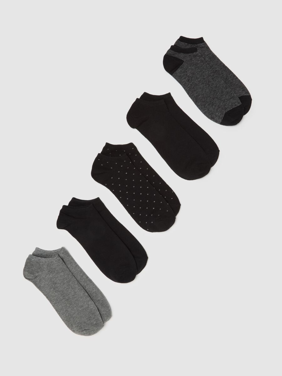 Multipack of multicolour stretch fabric sports socks_1